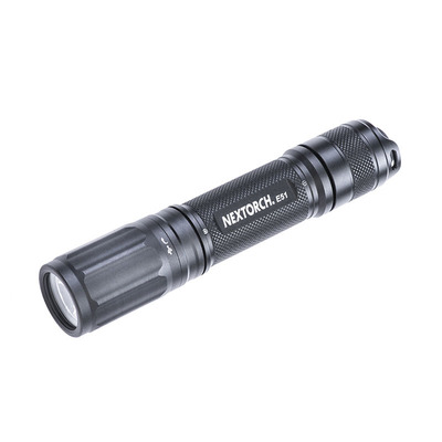 纳丽德小直强光户外USB手电筒