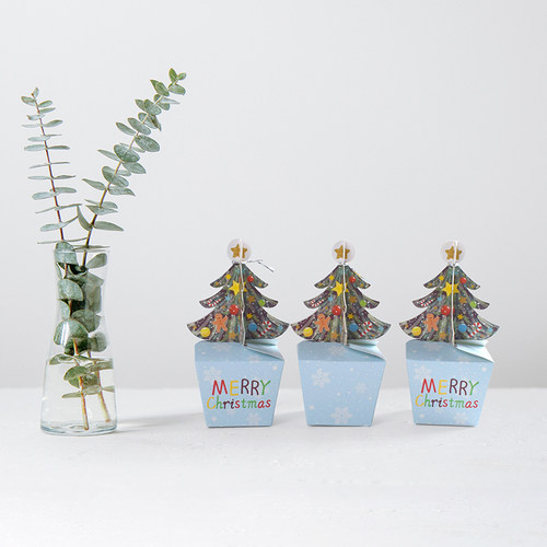 圣诞纸质礼品空盒现货