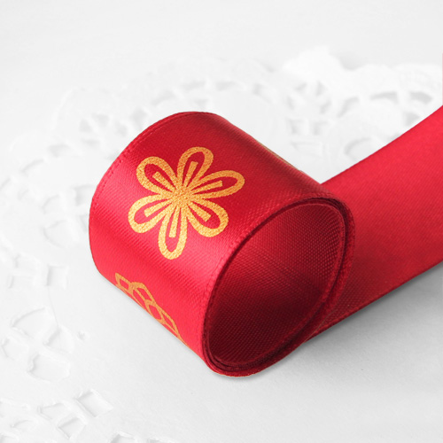 烫金丝带宽织带节日礼物装饰缎带