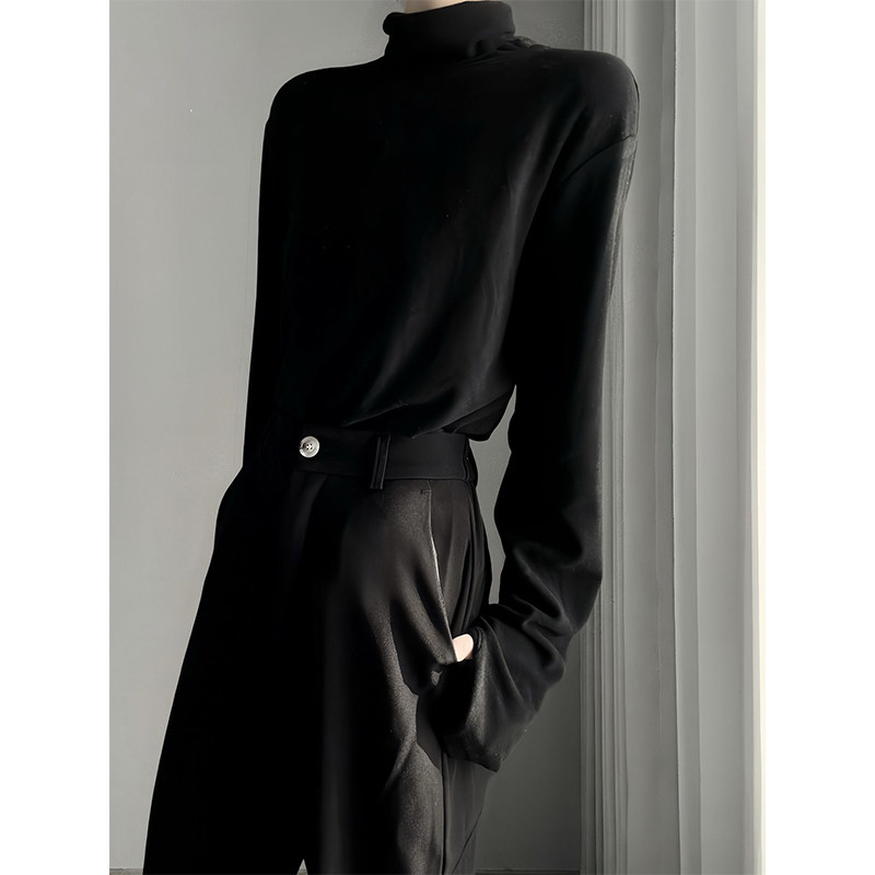 cleanfit半高领外穿德绒打底衫男秋冬季雅痞风内搭卫衣高级感t恤,男装,T恤,淘宝优惠券,粉丝福利购,淘宝优惠卷