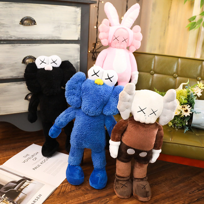 ins网红玩偶林俊杰同款芝麻街联名x眼曼谷抱枕bbf公仔毛绒玩具