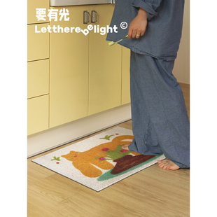 毛孩子日记 丝圈入户垫门厅脚垫防尘垫耐脏好打理猫抓垫猫砂垫