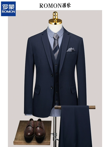 Комплект, пиджак классического кроя, костюм, платье, 3 предмета, осенний сезон