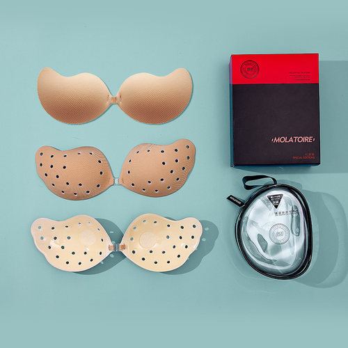 硅胶隐形薄款小胸聚拢透气乳贴