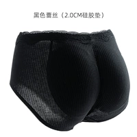 Черное кружево (2,0 см силиконовой прокладки)