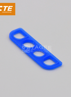 794273-1 TYCO泰科TE安普AMP连接器 接口密封件蓝色 6.35mm 4位