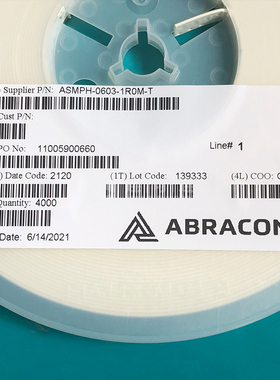 ASMPH-0603-1R0M-T Abracon 集成电路(IC) 现货供应