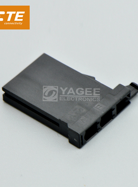 175362-3 TYCO 泰科TE 安普AMP连接器 接插件2排 2P 黑色原装现货