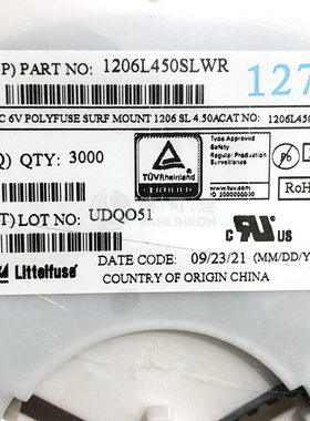 1206L450SLWR  Littelfuse  保险丝  现货库存