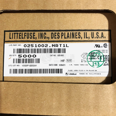 0251002.NRT1L  电路保护  Littelfuse  现货库存