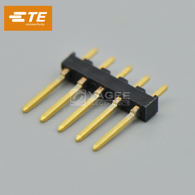 87220-5 TYCO泰科TE安普AMP连接器 接插件5P 插头2.54 mm原装现货