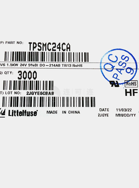 TPSMC24CA Littelfuse 电路保护 现货供应