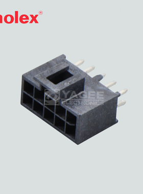 105310-1110 1053101110莫仕molex连接器 针座 5P外壳 2.54mm