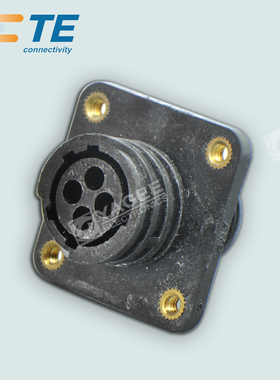 211102-1 TE/AMP 安普 泰科连接器 4P 母壳 黑色 原装进口 现货