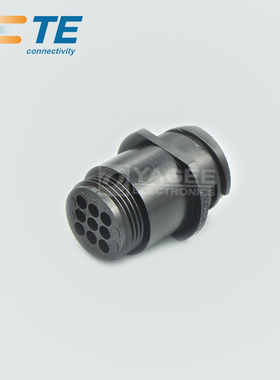 206705-2 TYCO 泰科TE 安普AMP连接器 9P 环形 圆形 黑色原装正品