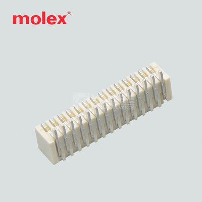 87438-1443 874381443莫仕molex连接器 接插件 14P外壳 1.5mm