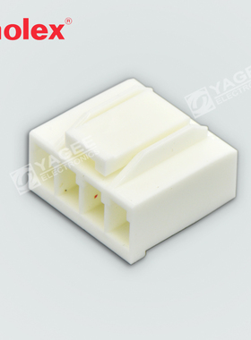 51067-0400 510670400莫仕molex 连接器 外壳1行4位 间距3.50mm