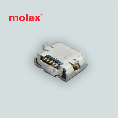 105017-0001 1050170001莫仕molex连接器 USB接头 针座 1.8A 现货