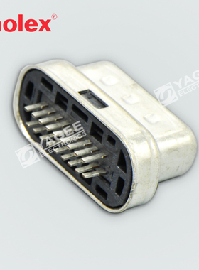75000-1018 750001018莫仕molex I/O输入输出连接器 1.27mm 插头