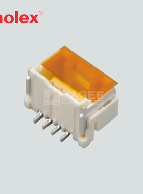 502584-0460 5025840460莫仕molex连接器 接插件 4P 针座 1.5mm