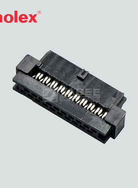 87568-2043 875682043莫仕molex连接器 集管线壳 20P塑壳 2mm