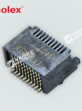 74441-5001 744415001莫仕molex 74441系列 插座20P 镀金原厂