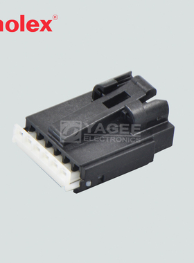 31073-1010 310731010莫仕molex连接器 6P外壳 2.54mm塑壳 现货