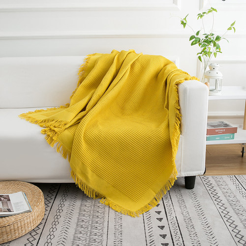 沙发简约现代沙发垫午休毯野餐垫