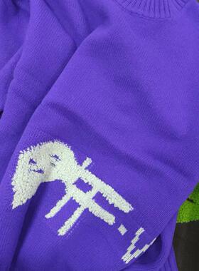 圆领宽松阔版加厚毛巾绣工艺