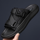 男夏季 软底户外越南沙滩鞋 2026新款 一字拖鞋 外穿防滑耐磨男士 拖鞋