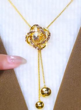 气质长款毛衣链秋冬新款