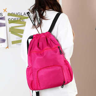 干湿分离游泳包大容量篮球训练包防水羽毛球包带鞋仓网球拍收纳包