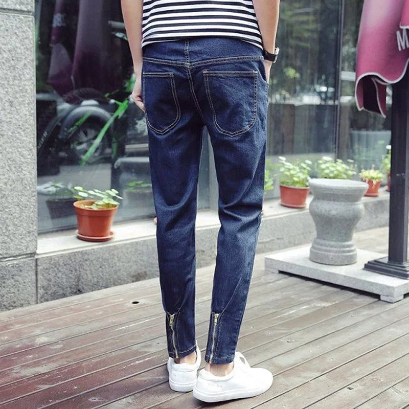 Jeans pour adolescent pieds Slim pour été - Ref 1465245 Image 1