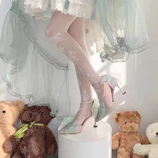 百搭 周年回馈款 寻蝶一只冲天兔lolita鞋 高跟花嫁鞋