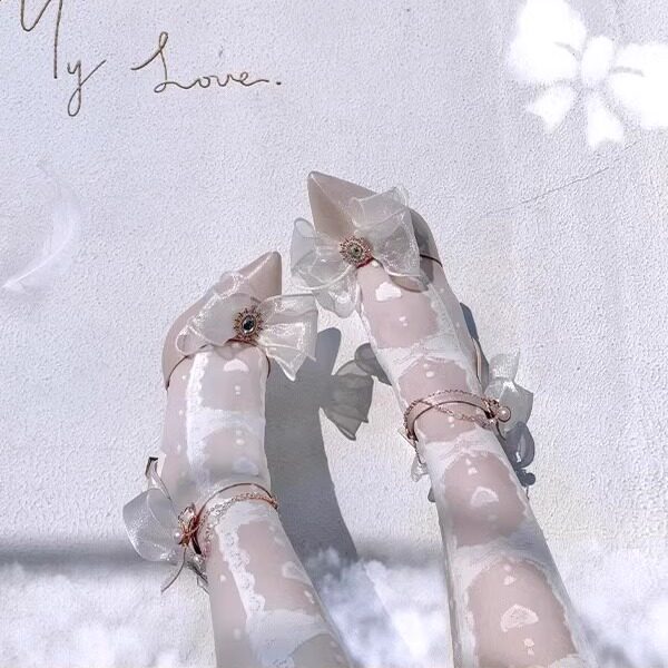 【大小码】寻蝶lolita鞋高跟花嫁鞋周年回馈款百搭,模玩/动漫/周边/娃圈三坑/桌游,lolita洛丽塔/软妹装/洋装,淘宝优惠券,粉丝福利购,淘宝优惠卷