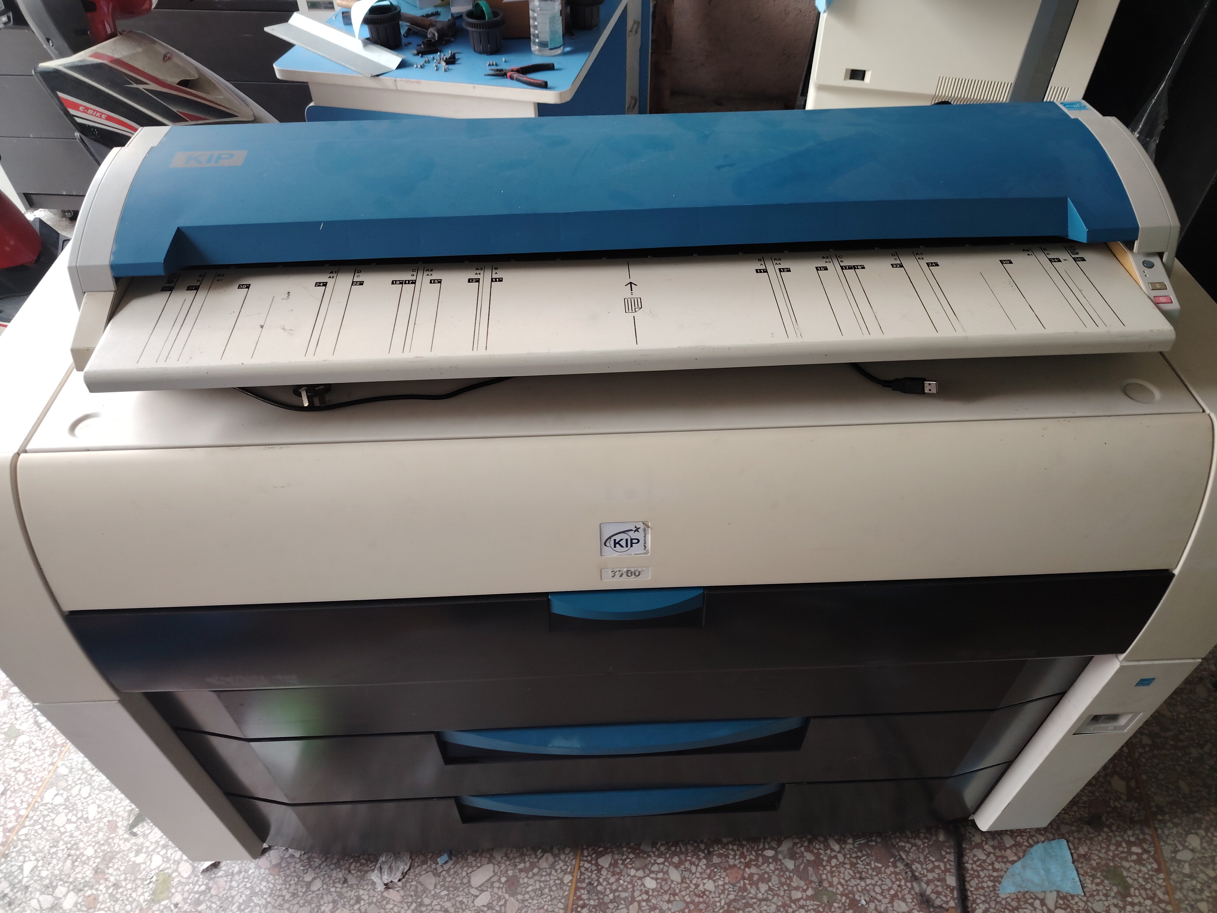 kip奇普彩色扫描，大图扫描仪蓝图存档扫描kip600A扫描仪