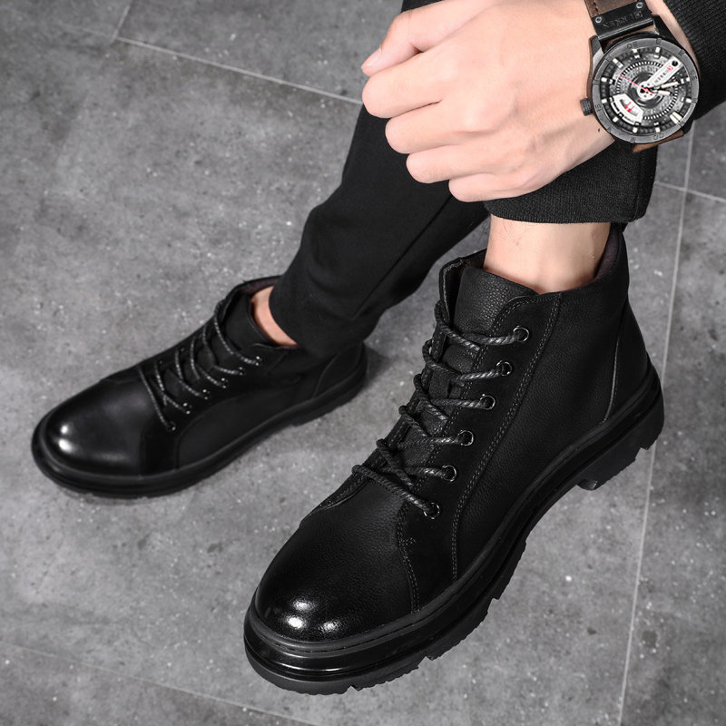 Help Boots man Riding boots British style Gaobang Men's Shoes work clothes Trend Bootie summer ventilation Bootsin the Men's Shoes, Boots  category - from Buy2taobao.com to provide professional Taobao agent buy service