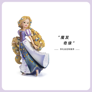 愿一礼物】迪士尼Showcase正版魔发奇缘长发公主周边手办【送好友