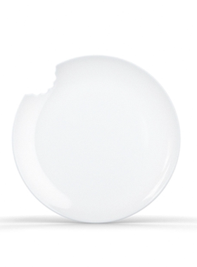 德国Tassen 创意3D立体陶瓷卡通艺术点心盘蛋糕盘餐盘2件装