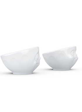 德国Tassen 3D立体创意两只陶瓷卡通表情 蘸料碗 蛋碗 100ml