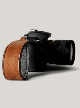 英国潮牌 Hard Graft 单反相机 /数码相机 手腕带 真皮手挽相机带