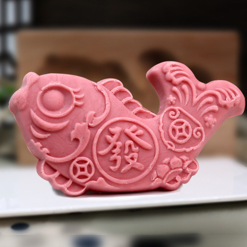 过年面食馒头工具春节做花饽饽花样山东胶东招财鱼形模具家用木质,厨房/烹饪用具,烘焙模具,淘宝优惠券,粉丝福利购,淘宝优惠卷