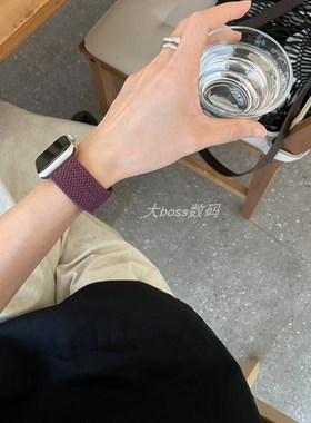 适用华米Amazfit Bip 6表带跃我balance2尼龙磁吸GTR4/GTS4/3mini