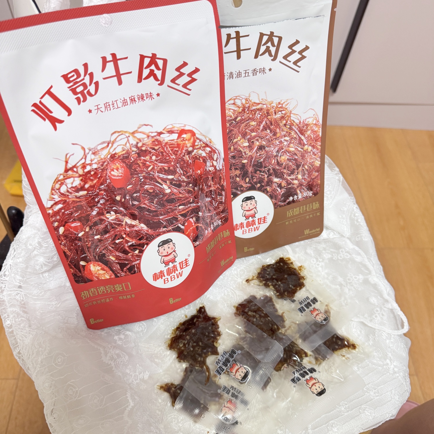 灯影牛肉丝80g袋装四川特产