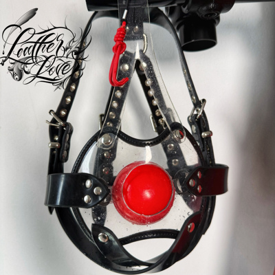 Leatherlover 皮革恋人 重工虐颜 手工定制鼻勾口球 sm乳胶