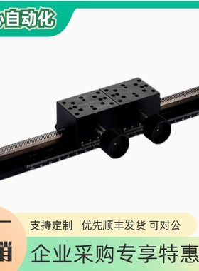 XLONG300-2/3/SB/2SB/3SB高精度X轴手动滑台燕尾槽/齿条齿轮型