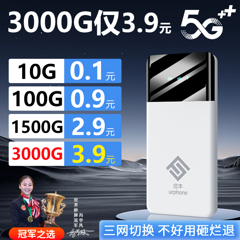 随身wifi2024新款免插卡无线移动wifi三网通4G纯流量上网卡托路由器宽带网络车载上网宝全国通用无线网卡