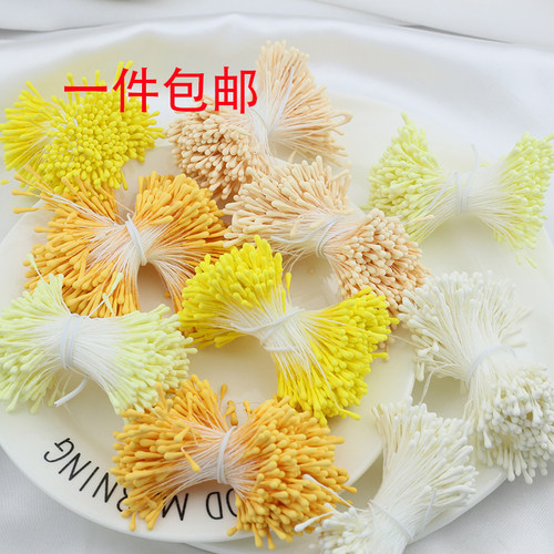 饰品配件DIY缠花花芯扭扭棒花芯材料石膏发簪花心花蕊花芯仿真 - 封面