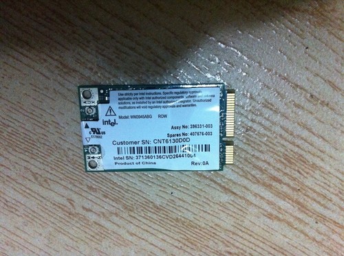 惠普HP DV2000 DV2500 DV2700 DV3000 520 540 541网卡A原装!