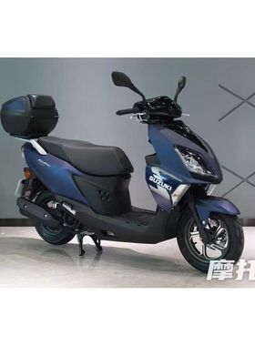 适用于济南铃木UY125磨砂蓝自喷漆去痕神器蚕丝灰红色银色补漆笔